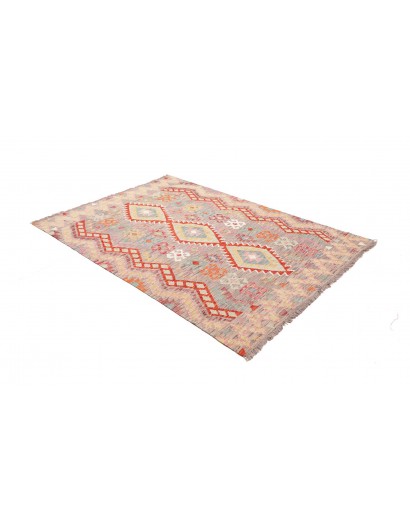 Tappeto Kilim Afghanistan beige marrone 152x210