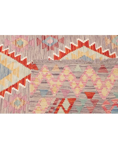 Tappeto Kilim Afghanistan beige marrone 152x210