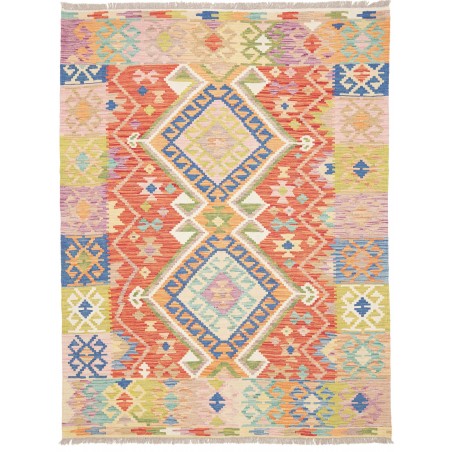 Tappeto Kilim Afghanistan marrone 152x200
