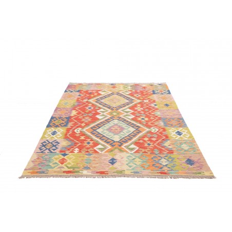Tappeto Kilim Afghanistan marrone 152x200