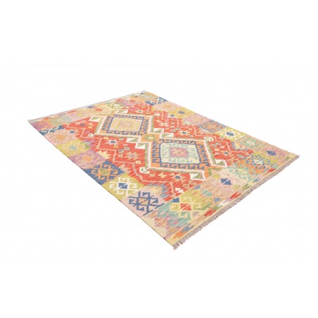 Tappeto Kilim Afghanistan marrone 152x200