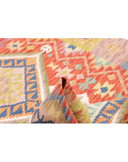 Tappeto Kilim Afghanistan marrone 152x200