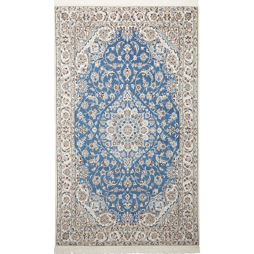 Tappeto Nain 9La Persia beige grigio 142x240 Tappeto Nain 9La Persia beige grigio 142x240