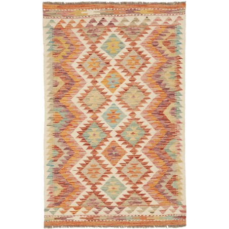 Tappeto Kilim Afghanistan marrone 80x126
