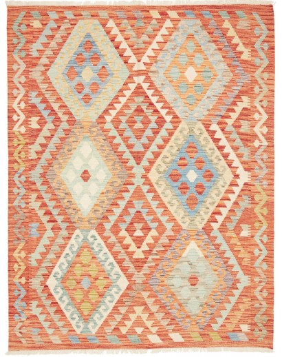 Tappeto Kilim Afghanistan marrone 150x192