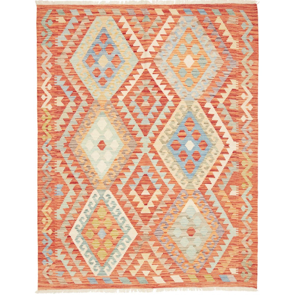 Tappeto Kilim Afghanistan marrone 150x192