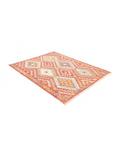 Tappeto Kilim Afghanistan marrone 150x192