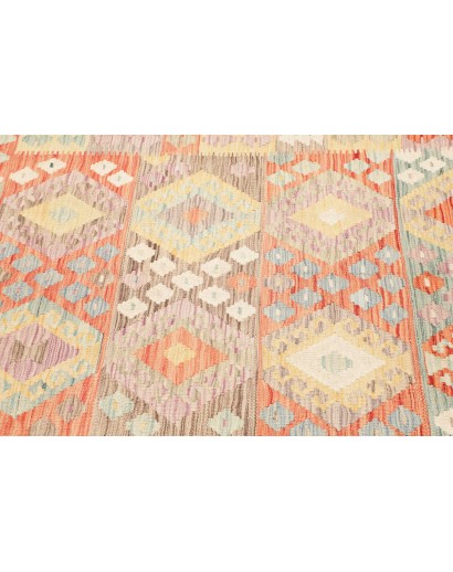 Tappeto Kilim Afghanistan giallo marrone 150x193