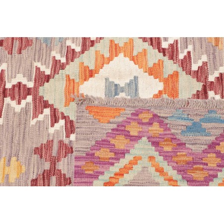 Tappeto Kilim Afghanistan marrone arancione 148x199