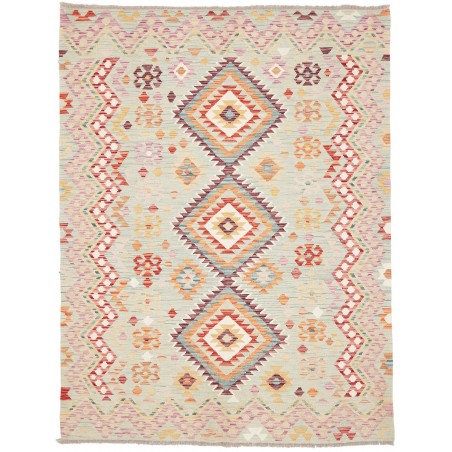 Tappeto Kilim Afghanistan bianco 149x198