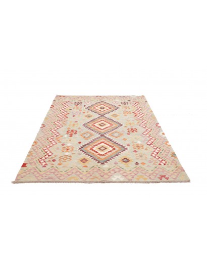 Tappeto Kilim Afghanistan bianco 149x198