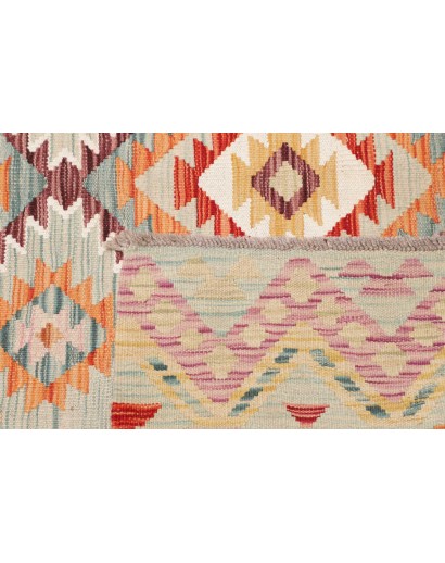 Tappeto Kilim Afghanistan bianco 149x198