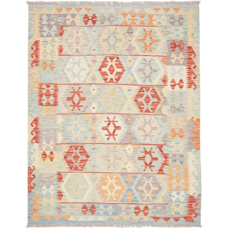 Tappeto Kilim Afghanistan bianco 150x193