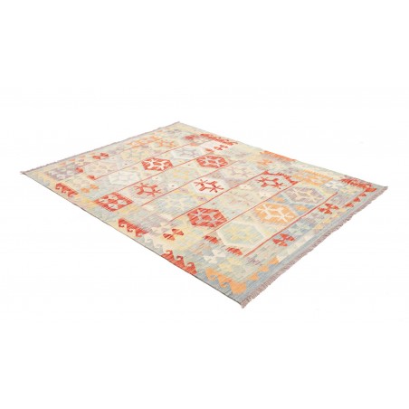 Tappeto Kilim Afghanistan bianco 150x193