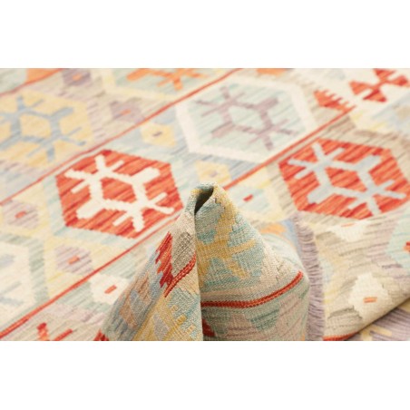 Tappeto Kilim Afghanistan bianco 150x193