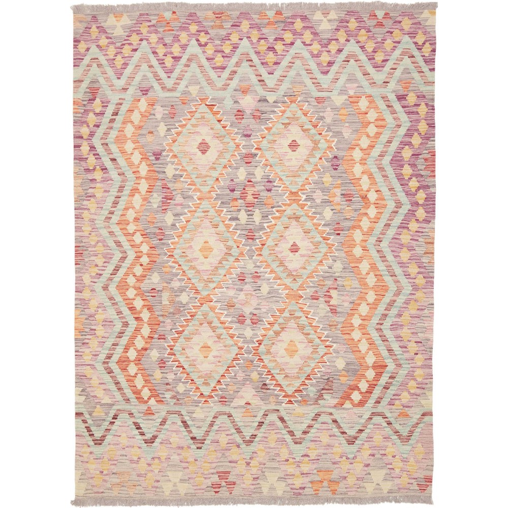Tappeto Kilim Afghanistan beige marrone 149x201
