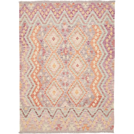 Tappeto Kilim Afghanistan beige marrone 149x201