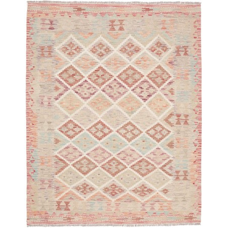 Tappeto Kilim Afghanistan beige marrone 152x191