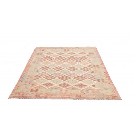 Tappeto Kilim Afghanistan beige marrone 152x191