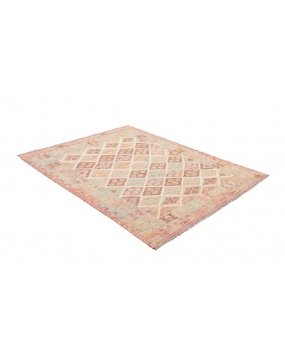 Tappeto Kilim Afghanistan beige marrone 152x191