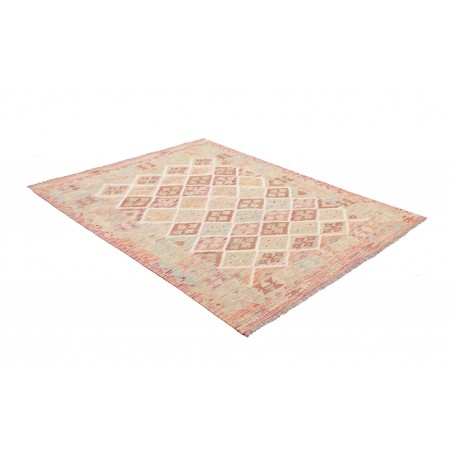Tappeto Kilim Afghanistan beige marrone 152x191