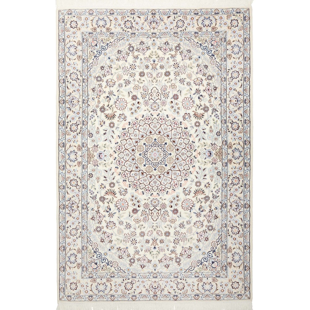 Tappeto Nain 9La Persia bianco 138x210 Tappeto Nain 9La Persia bianco 138x210