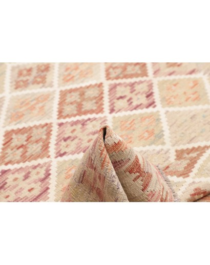 Tappeto Kilim Afghanistan beige marrone 152x191