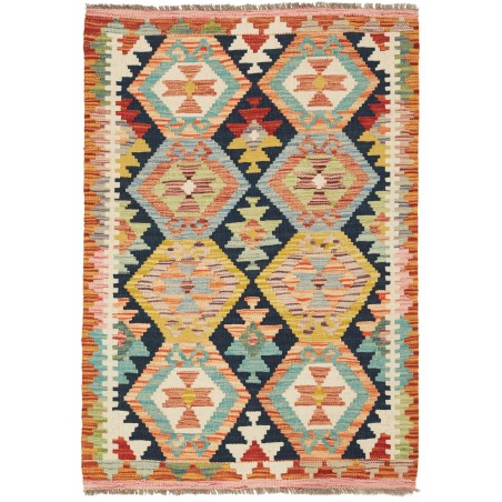 Tappeto Kilim Afghanistan marrone 85x120