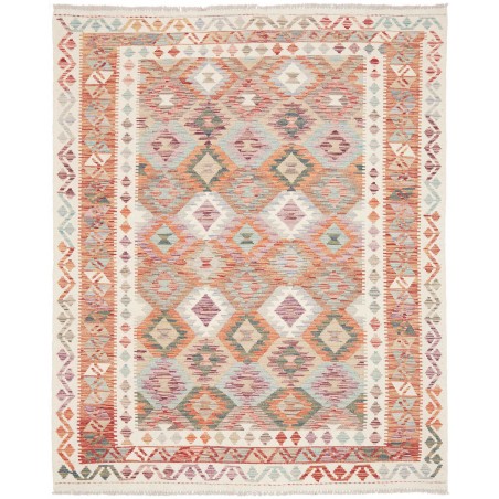Tappeto Kilim Afghanistan bianco 154x188