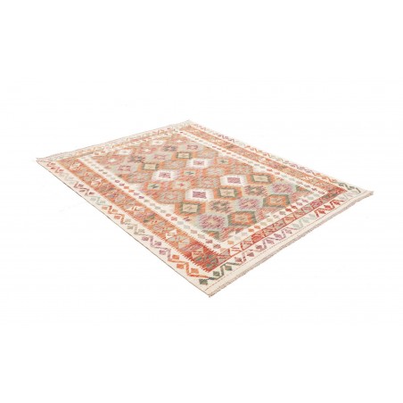 Tappeto Kilim Afghanistan bianco 154x188