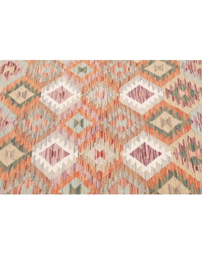 Tappeto Kilim Afghanistan bianco 154x188