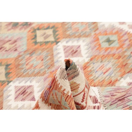 Tappeto Kilim Afghanistan bianco 154x188