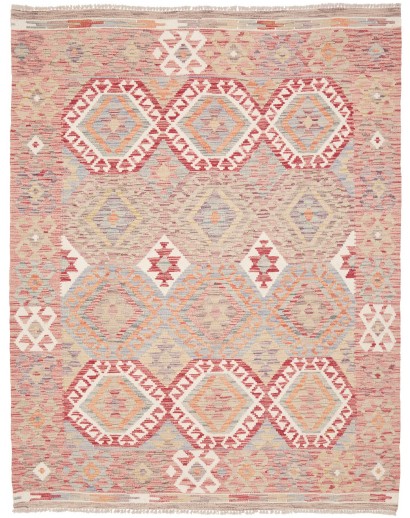 Tappeto Kilim Afghanistan marrone 156x198
