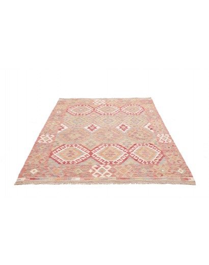 Tappeto Kilim Afghanistan marrone 156x198