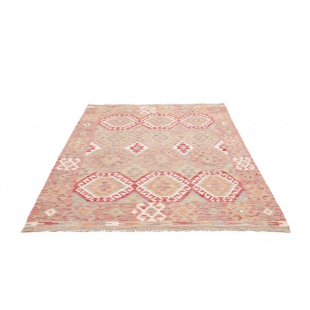 Tappeto Kilim Afghanistan marrone 156x198