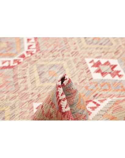 Tappeto Kilim Afghanistan marrone 156x198