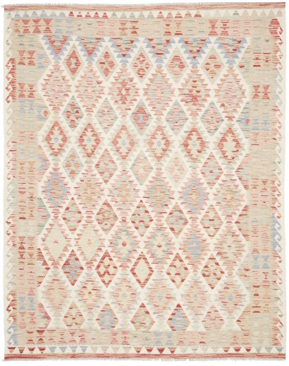 Tappeto Kilim Afghanistan bianco 161x202