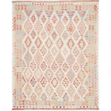 Tappeto Kilim Afghanistan bianco 161x202