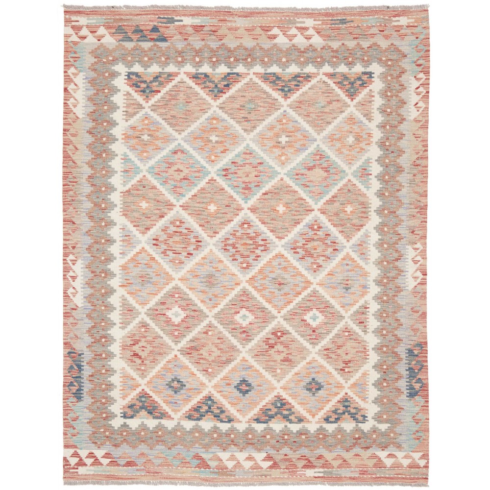 Tappeto Kilim Afghanistan marrone beige 153x198