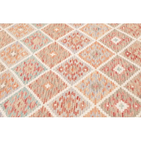 Tappeto Kilim Afghanistan marrone beige 153x198