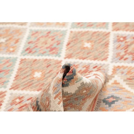 Tappeto Kilim Afghanistan marrone beige 153x198