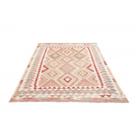 Tappeto Kilim Afghanistan bianco 154x196
