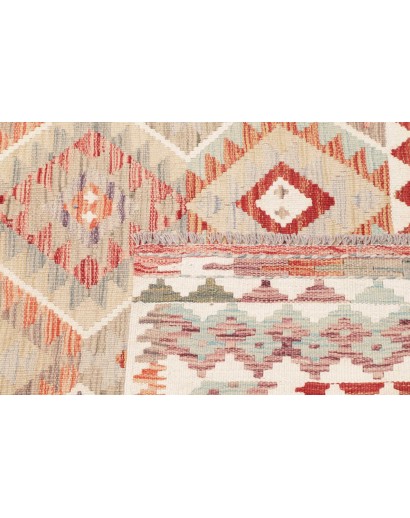 Tappeto Kilim Afghanistan bianco 154x196
