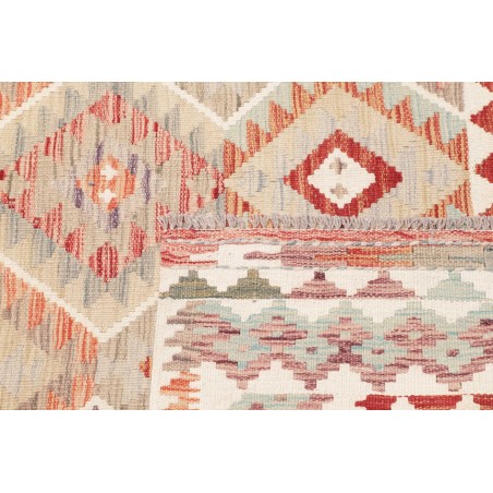 Tappeto Kilim Afghanistan bianco 154x196