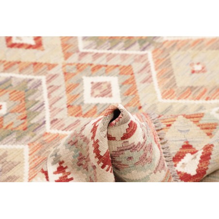 Tappeto Kilim Afghanistan bianco 154x196