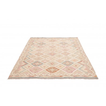 Tappeto Kilim Afghanistan bianco 153x188