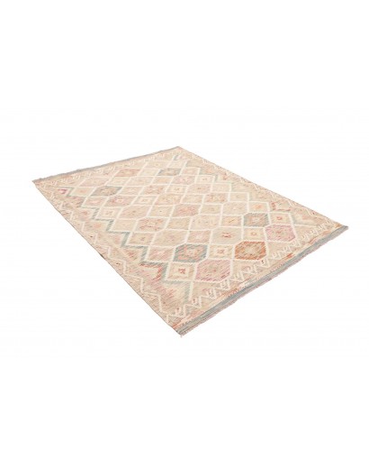 Tappeto Kilim Afghanistan bianco 153x188