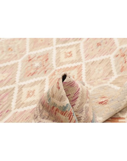 Tappeto Kilim Afghanistan bianco 153x188