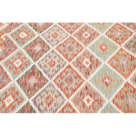 Tappeto Kilim Afghanistan beige marrone 159x194