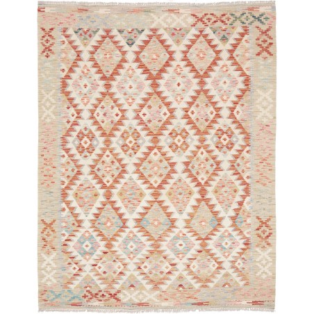 Tappeto Kilim Afghanistan bianco 155x200